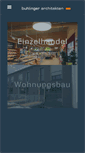 Mobile Screenshot of buhlinger-architekten.de